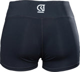 ClubBoost BJJ Women's Mid Waist Athletic Shorts