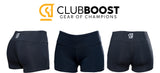 ClubBoost BJJ Women's Mid Waist Athletic Shorts
