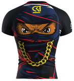 ClubBoostBJJ CB Ninja Bear Short Sleeve Rash Guard