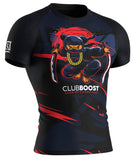 ClubBoostBJJ CB Ninja Bear Short Sleeve Rash Guard