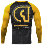 ClubBoostBJJ GOC Rash Guard Gold v1.0 Long Sleeve