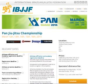 Congratulations Dinko Bektic on your Bronze Medal at the 2014 IBJJF Pan Jiu-Jitsu Championship!