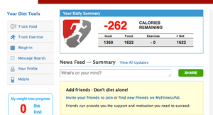 My Fitness Pal Calorie Counter App