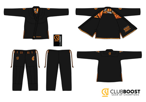 PRE-ORDER ClubBoost "Monarch" Black Comp GI 380GSM