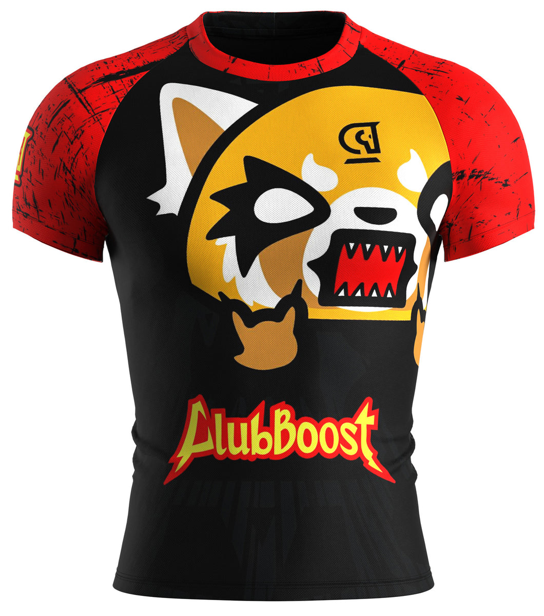 ClubBoostBJJ AK Rash Guard Short Sleeve