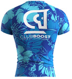 ClubBoostBJJ Aloha Short Sleeve Rash Guard